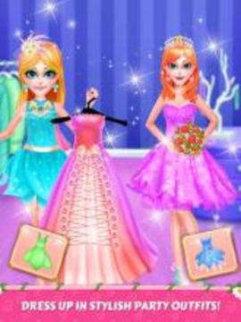 Crazy Flower Girl Makeup and Dressup Salon游戲截圖3
