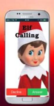 Video Call Elf Оn The Shelf ( OMG HE ANSWERED )游戲截圖1