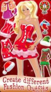 Christmas Doll Dress Up Games游戲截圖1
