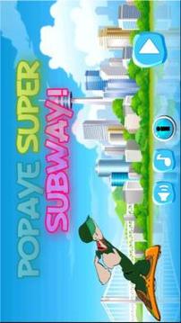 Popaye super subway游戲截圖3