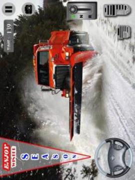 Snow Plow Truck Driver 3D游戲截圖3