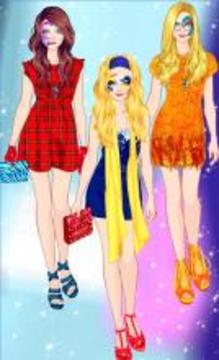 Princess Face Painting and Makeup Christmas Style游戲截圖1