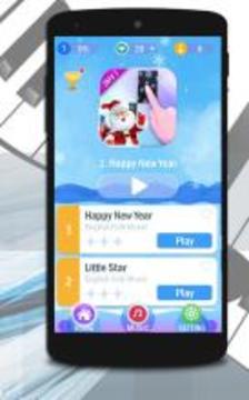 Piano Tiles Music Santa游戲截圖1