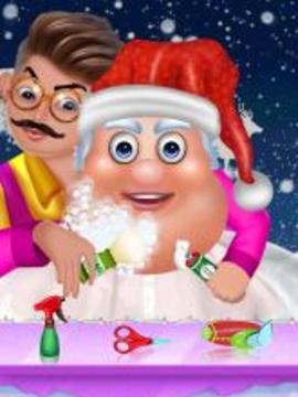 Santa Beard Salon Makeover : Christmas Game *游戲截圖4