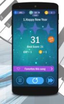 Piano Tiles Music Santa游戲截圖4