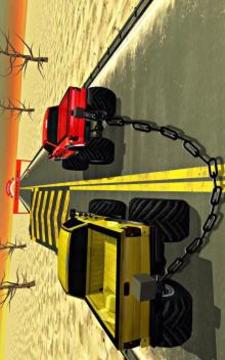 Chained Cars Racing Games Stunt Truck Driver 3D游戲截圖1