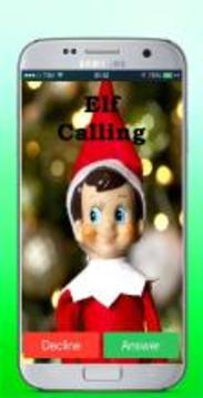 Elf Оn Тhe Shelf Video Call游戲截圖1