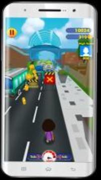 Subway Dora Run:Surfer in the road游戲截圖3