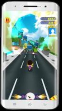 Subway Dora Run:Surfer in the road游戲截圖2