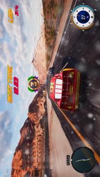 McQueen ultimate race lightenning cars : Fast 3D游戲截圖3