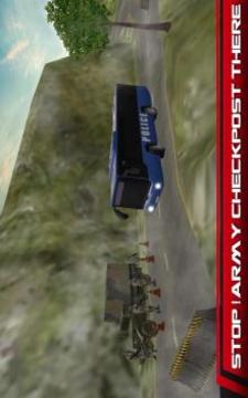 Cops Bus Driver: Crazy 3D Sim游戲截圖3
