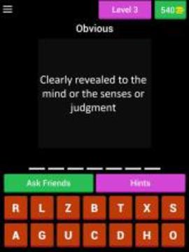 Advanced SAT Vocabulary Free游戲截圖3
