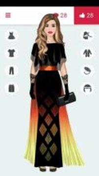 Fashion Superstar Dress Up游戲截圖1