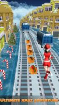 Subway Santa Run - Endless Rush游戲截圖2