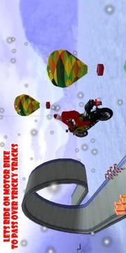 Santa BMX Bike Rider: Tricky Rooftop Stunts游戲截圖1