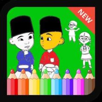 Mewarnai Si Kembar untuk Anak Anak游戲截圖4