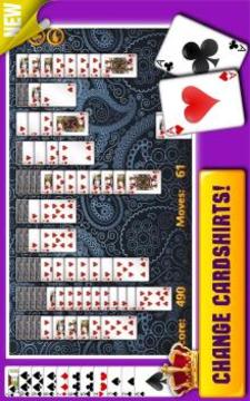 Classic Card Games: Spider Solitaire游戲截圖5