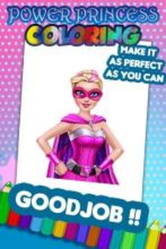 Princess Barbi Coloring Game游戲截圖3
