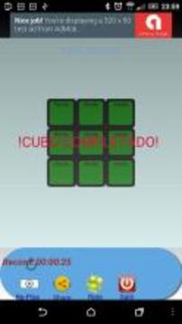 Juego Rubik Experience, igular colores del cubo游戲截圖2