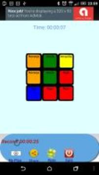 Juego Rubik Experience, igular colores del cubo游戲截圖3