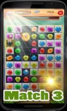 Jewel Crush - Match 3 Game No Wifi游戲截圖1