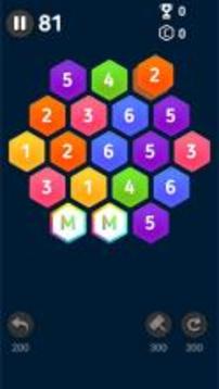 Hexa Merge Legend - block puzzle游戲截圖3