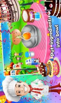 Party Cake Maker Shop - Sweet Cake Party游戲截圖2