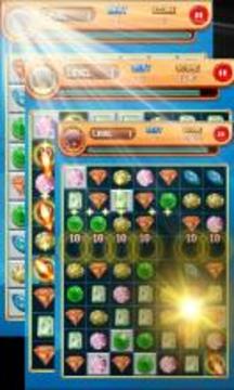 Jewel Crush - Match 3 Game No Wifi游戲截圖5
