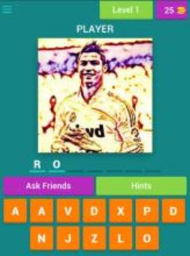 Wow! Football Player Quiz游戲截圖5