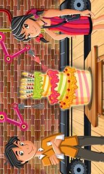 Wedding Cake Cooking Factory游戲截圖4
