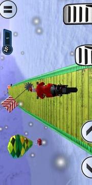 Santa BMX Bike Rider: Tricky Rooftop Stunts游戲截圖2