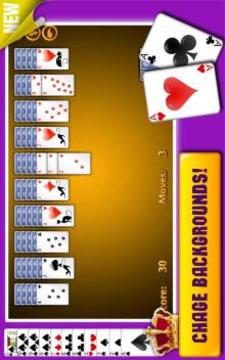 Classic Card Games: Spider Solitaire游戲截圖4