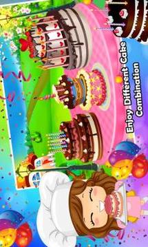 Party Cake Maker Shop - Sweet Cake Party游戲截圖3