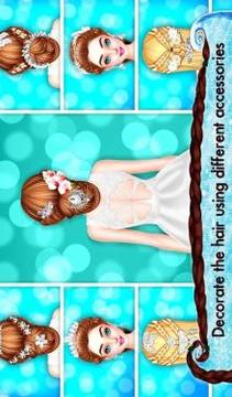Gorgeous Wedding Bride Hair Do Design Spa Salon游戲截圖4
