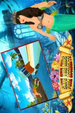 Cute Mermaid vs Sea Animals游戲截圖2