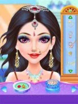 Indian Fashion Doll Makeover游戲截圖1