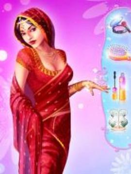 Indian Fashion Doll Makeover游戲截圖3