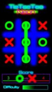 TicTacToe Neon游戲截圖1
