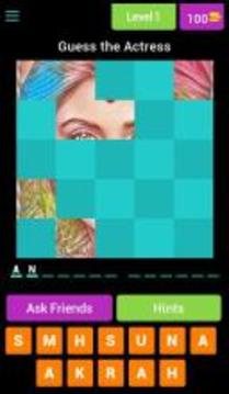 Bollywood Actress Quiz Trivia游戲截圖1