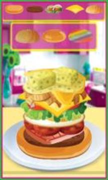 Burger Maker and Hamburger Restaurant游戲截圖4