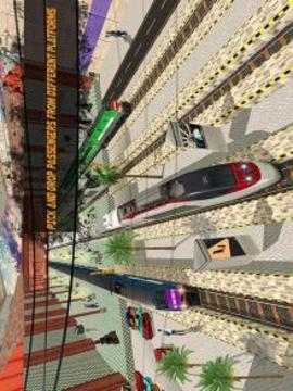 City Train Driving : Train Simulator Games游戲截圖2