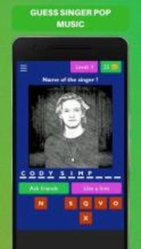 Guess the Singer Game Quiz游戲截圖1