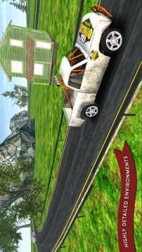 Mountain Car Drive: Hill Climb Game游戲截圖1