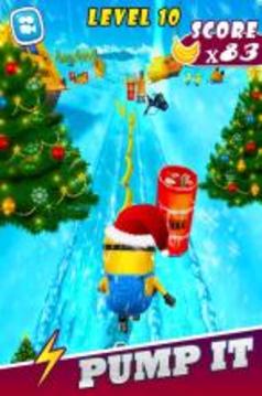 Banana subway rush adventure: game surf 3D游戲截圖2