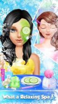 Glam Doll Chic North Pole Winter Salon游戲截圖3