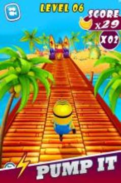 Banana subway rush adventure: game surf 3D游戲截圖3