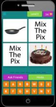 Mix The Pix | Multi Image = 1 Word | Brain Game游戲截圖4