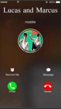 Call from Lucas and Marcus Prank游戲截圖1