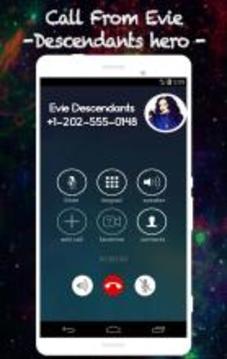 Call From Evie Descendant Hero *OMG SHE ANSWERED*游戏截图2