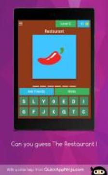Can you guess the restaurant quiz - logo game游戲截圖4